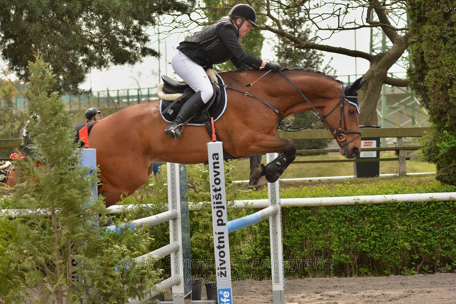 Skoková soutěž dvoufázové skákání 110/120 cm