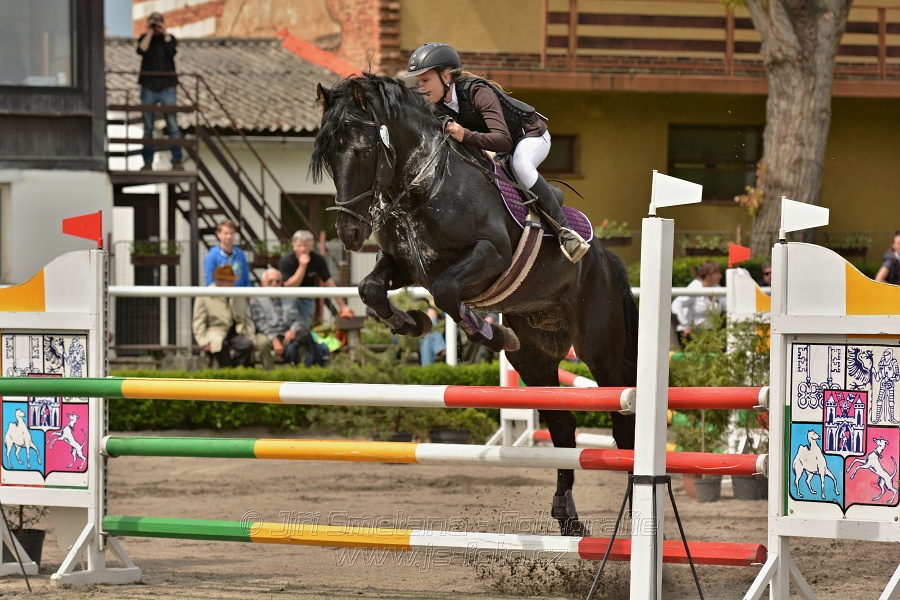 Skoková soutěž dvoufázové skákání 110/120 cm