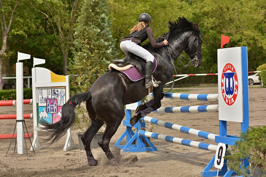 Skoková soutěž dvoufázové skákání 110/120 cm