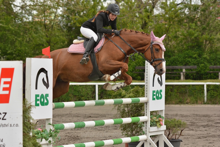 Skoková soutěž dvoufázové skákání 110/120 cm