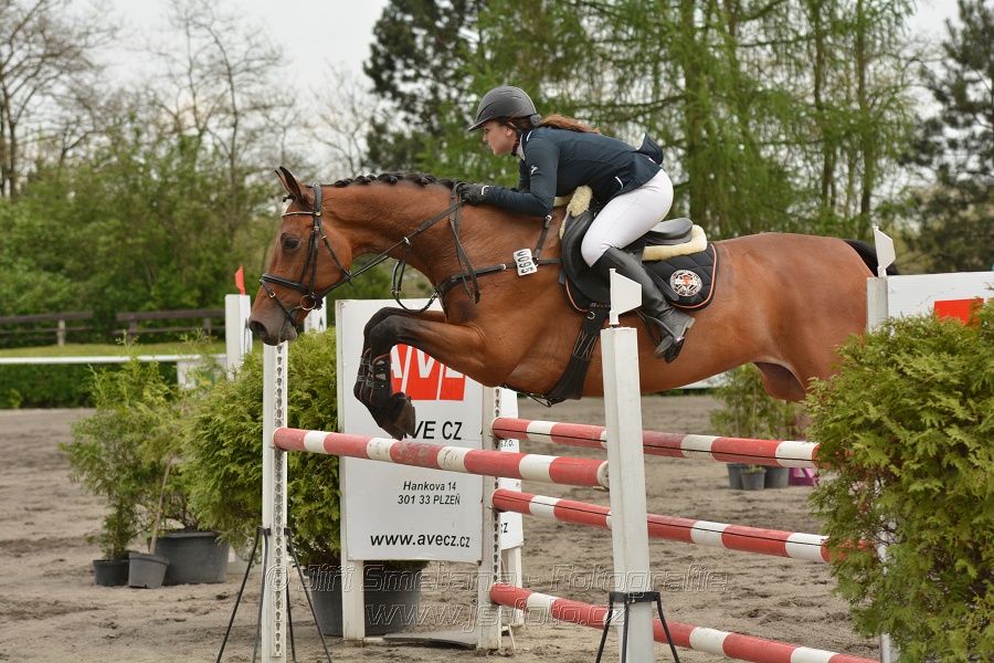 Skoková soutěž dvoufázové skákání 110/120 cm