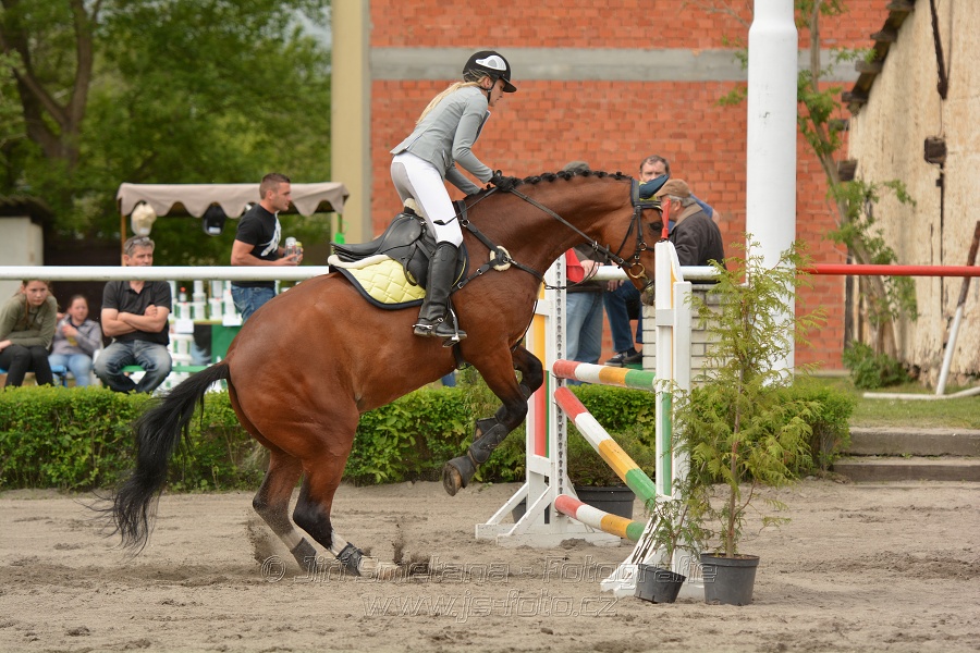 Skoková soutěž dvoufázové skákání 110/120 cm