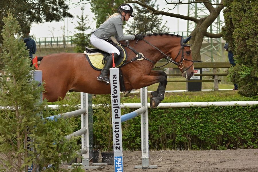 Skoková soutěž dvoufázové skákání 110/120 cm