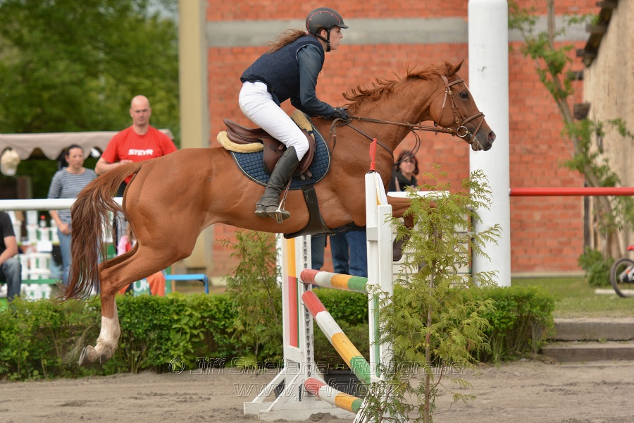 Skoková soutěž dvoufázové skákání 110/120 cm
