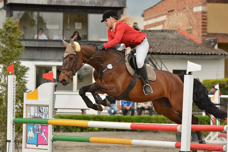 Skoková soutěž dvoufázové skákání 110/120 cm