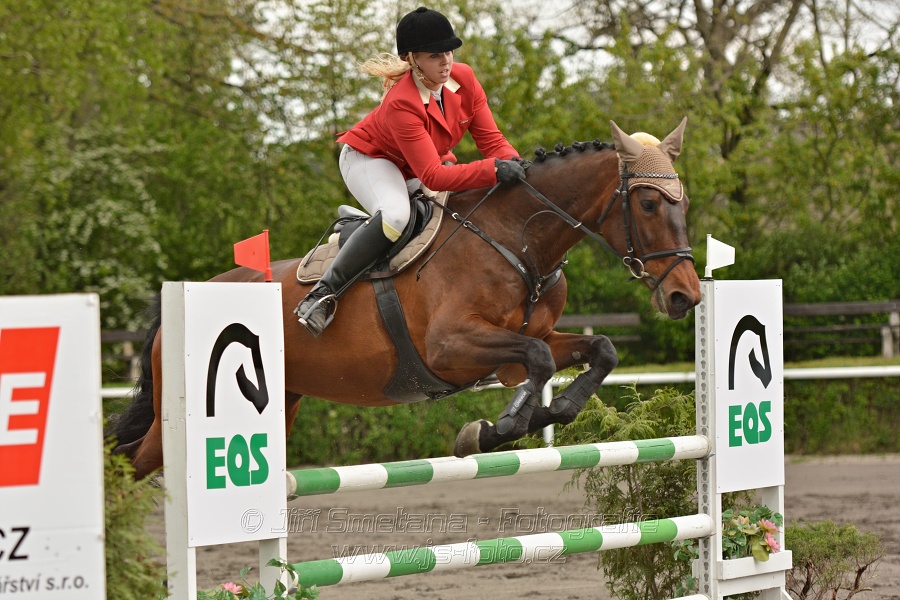 Skoková soutěž dvoufázové skákání 110/120 cm