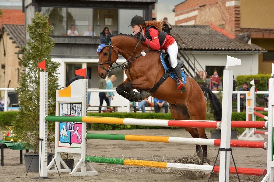 Skoková soutěž dvoufázové skákání 110/120 cm