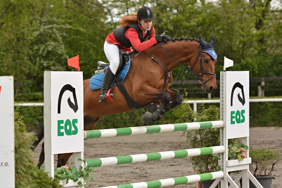 Skoková soutěž dvoufázové skákání 110/120 cm