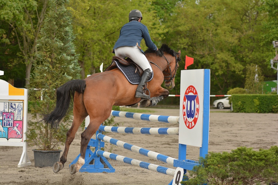 Skoková soutěž dvoufázové skákání 110/120 cm