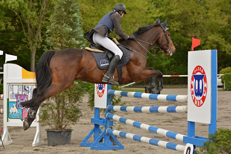 Skoková soutěž dvoufázové skákání 110/120 cm