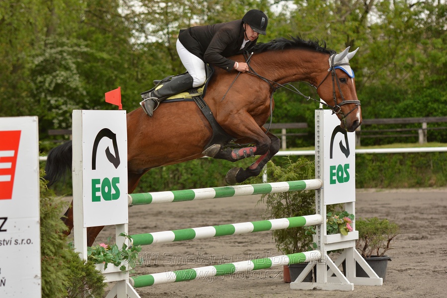 Skoková soutěž dvoufázové skákání 110/120 cm