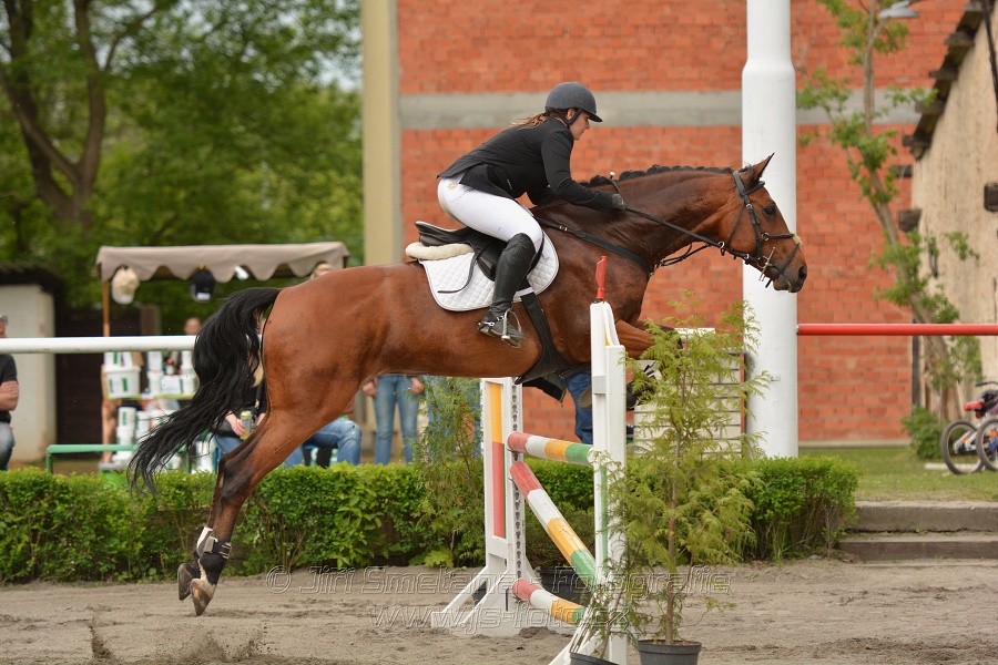 Skoková soutěž dvoufázové skákání 110/120 cm