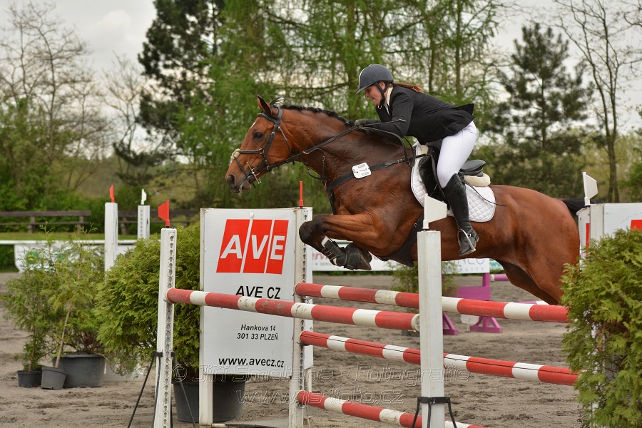 Skoková soutěž dvoufázové skákání 110/120 cm