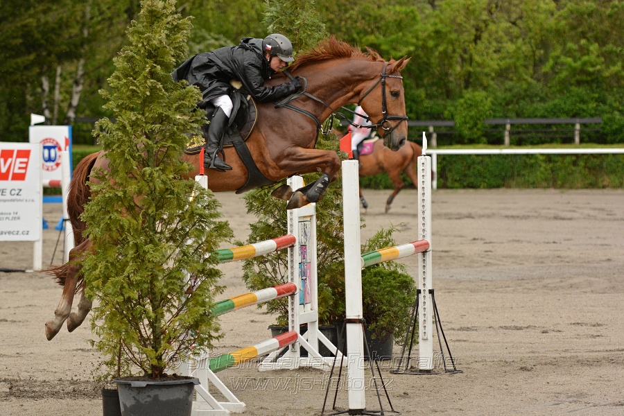 Skoková soutěž stupně 