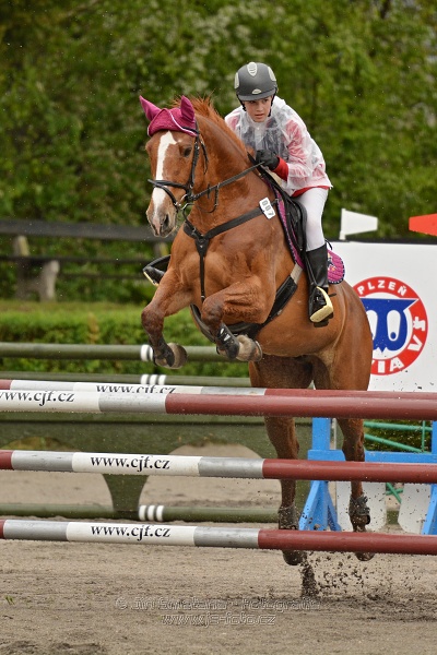 Skoková soutěž stupně 