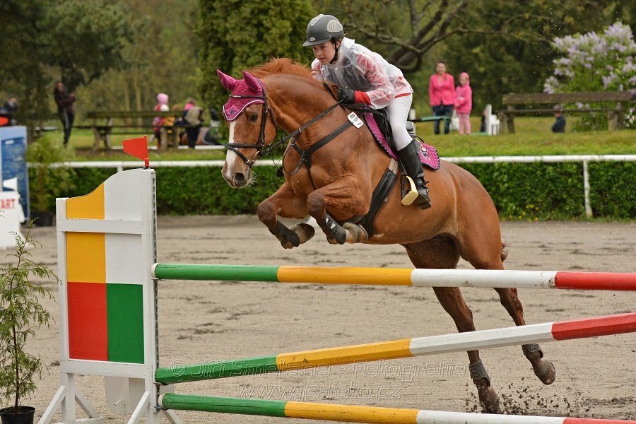 Skoková soutěž stupně 