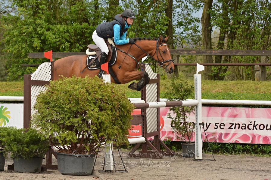 Skoková soutěž stupně 