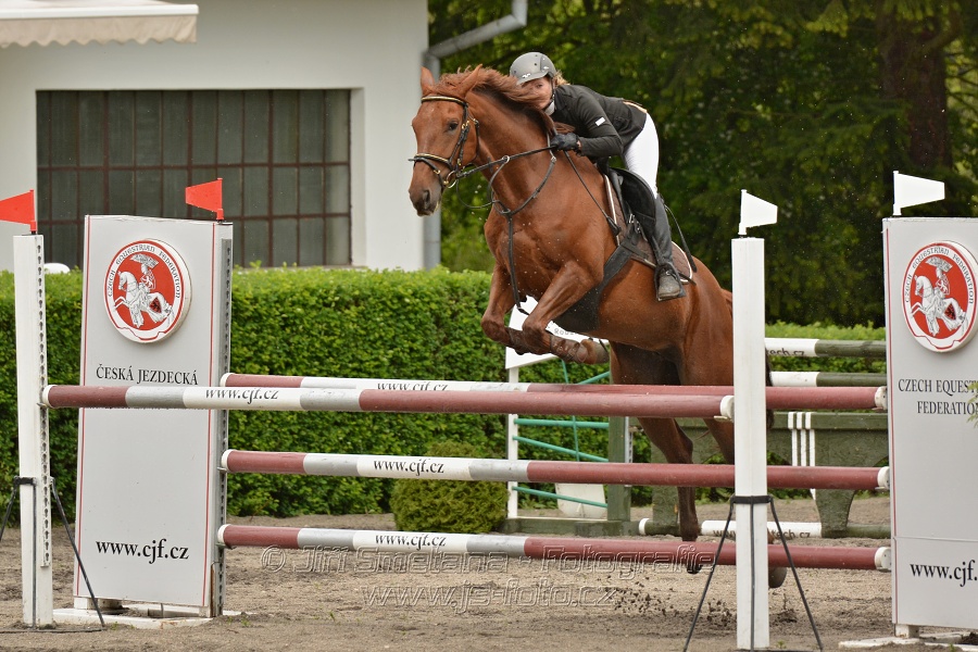 Skoková soutěž stupně 
