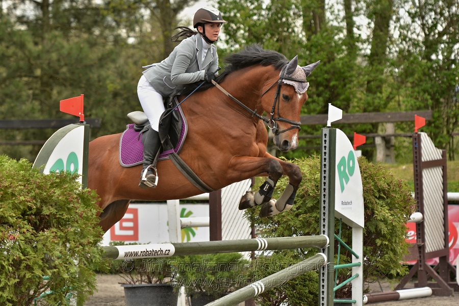 Skoková soutěž stupně 