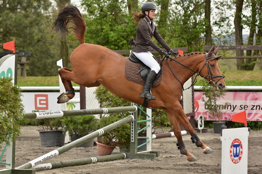 Skoková soutěž stupně 