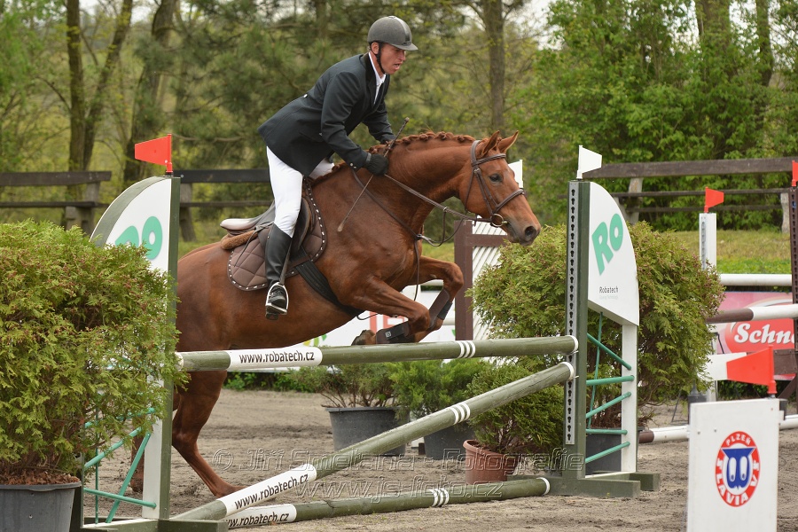 Skoková soutěž stupně 