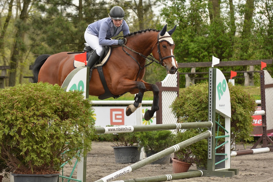 Skoková soutěž stupně 