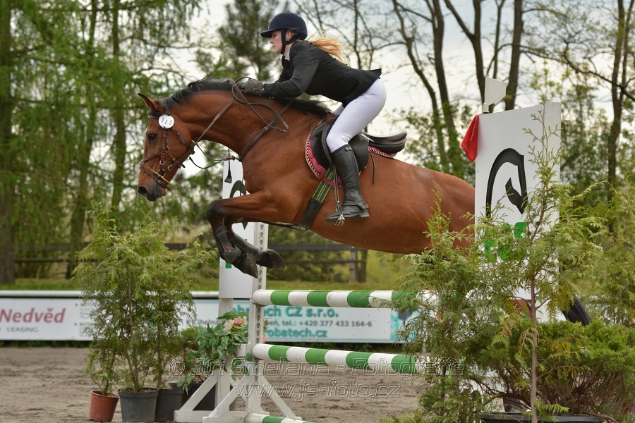 Skoková soutěž stupně 