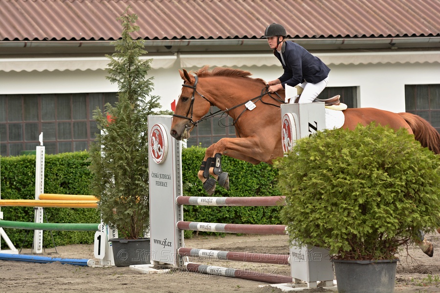 Skoková soutěž stupně 