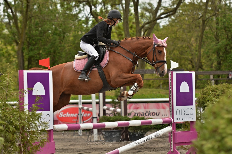 Skoková soutěž stupně 