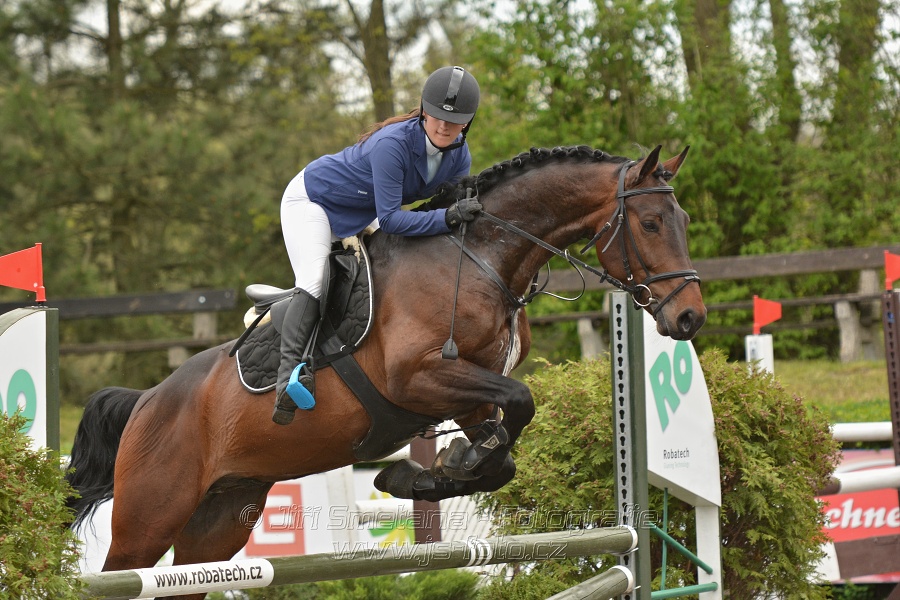 Skoková soutěž stupně 