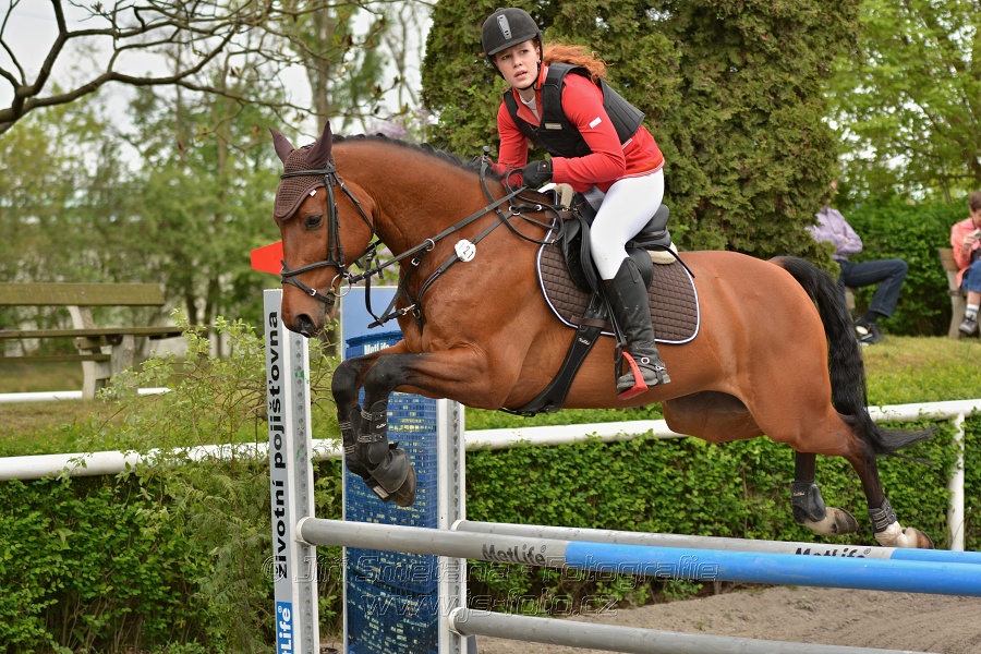 Skoková soutěž stupně 