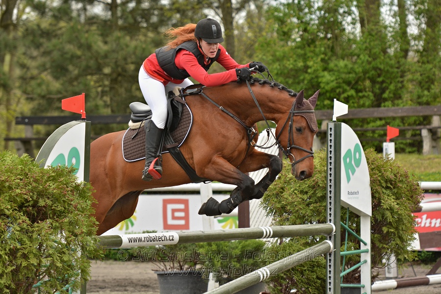 Skoková soutěž stupně 