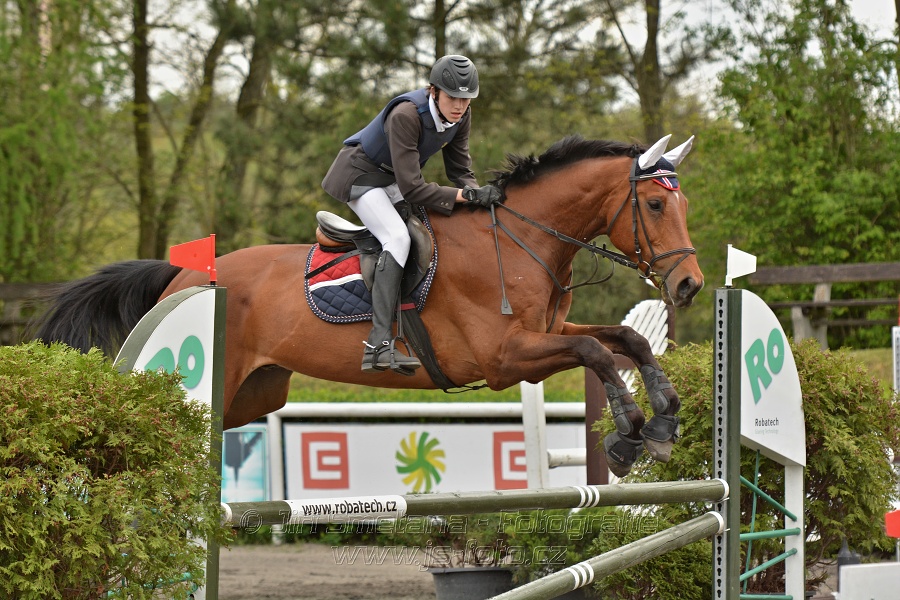 Skoková soutěž stupně 