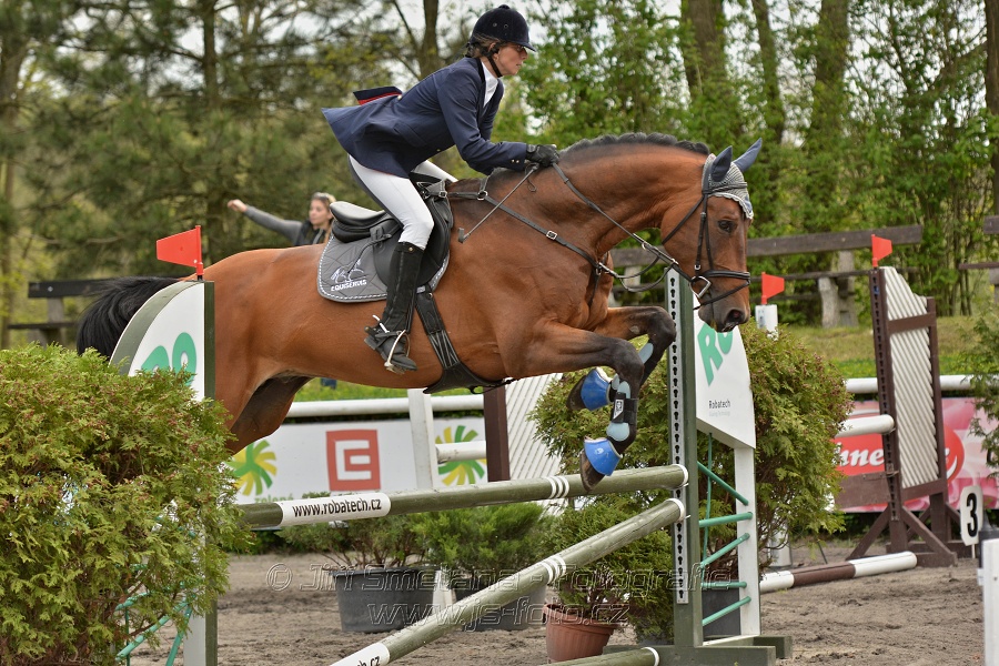 Skoková soutěž stupně 