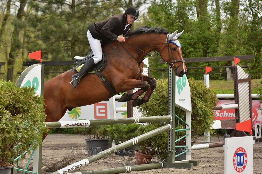 Skoková soutěž stupně 