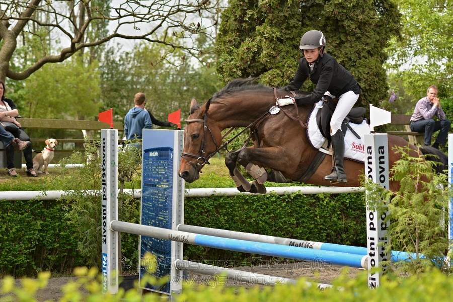 Skoková soutěž stupně 