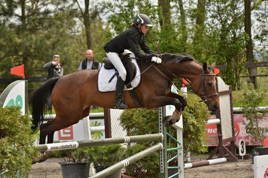 Skoková soutěž stupně 