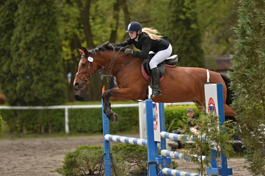 Skoková soutěž stupně 