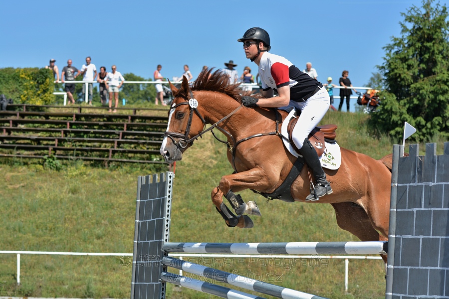 Skoková soutěž stupně 