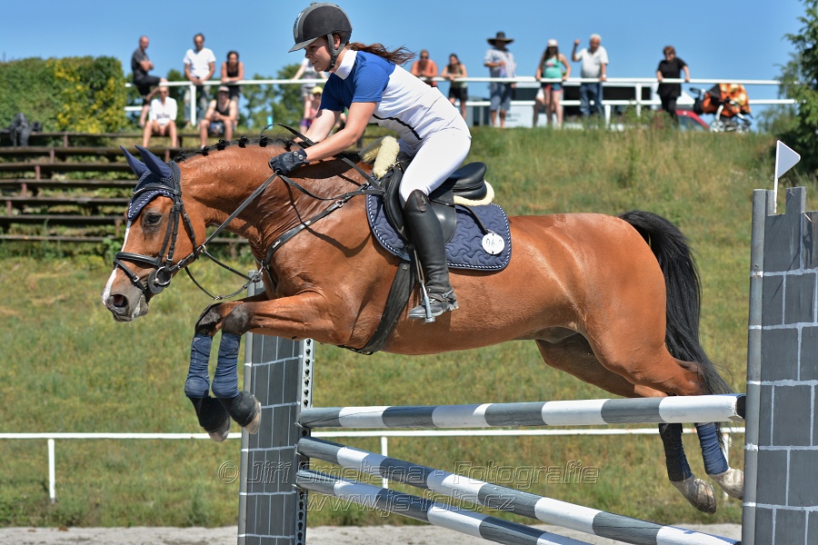 Skoková soutěž stupně 