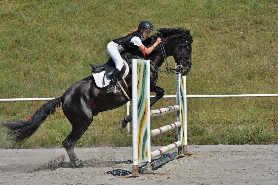 Skoková soutěž stupně 