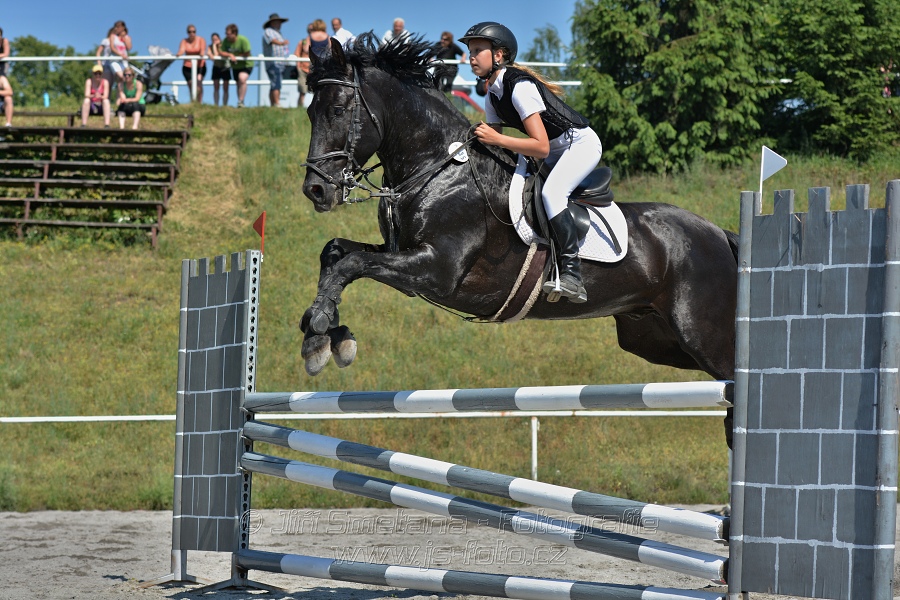 Skoková soutěž stupně 