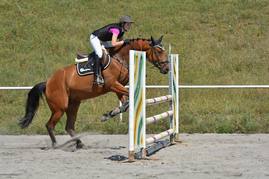 Skoková soutěž stupně 