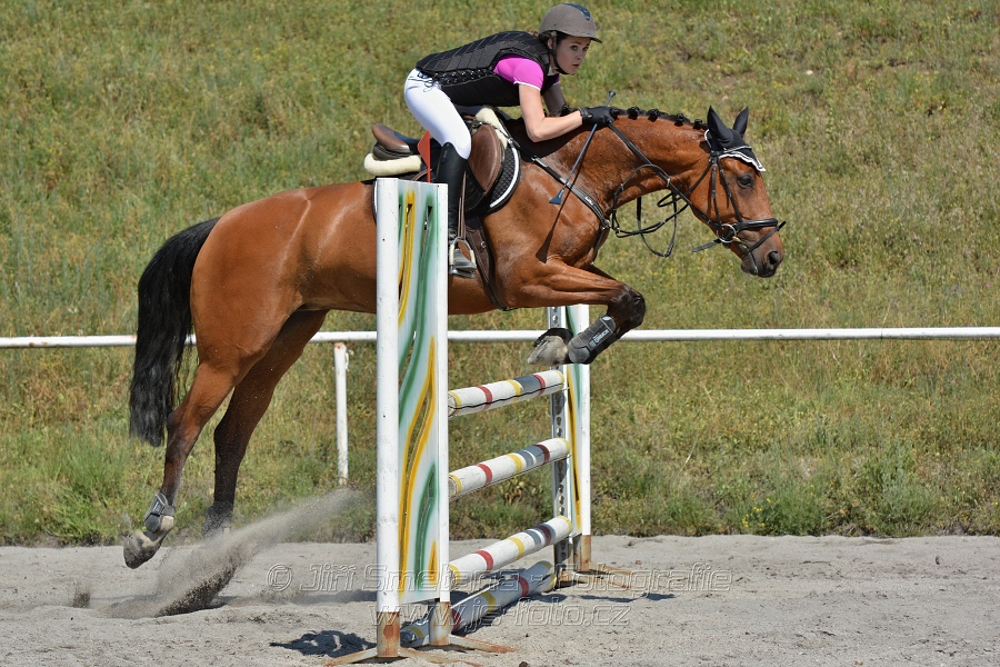 Skoková soutěž stupně 