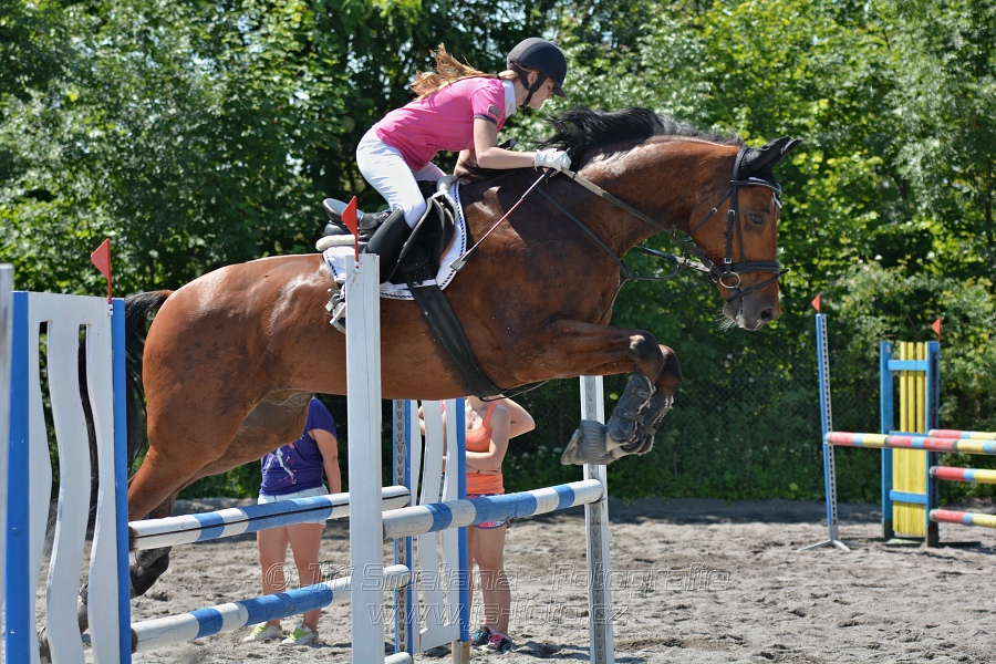 Skoková soutěž stupně 