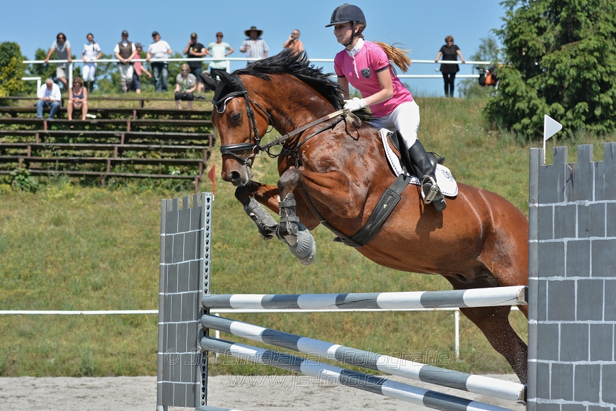 Skoková soutěž stupně 