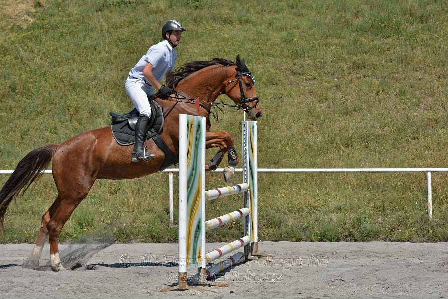 Skoková soutěž stupně 