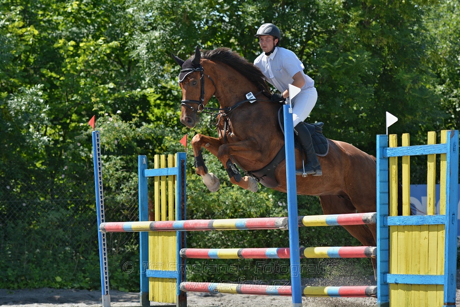 Skoková soutěž stupně 