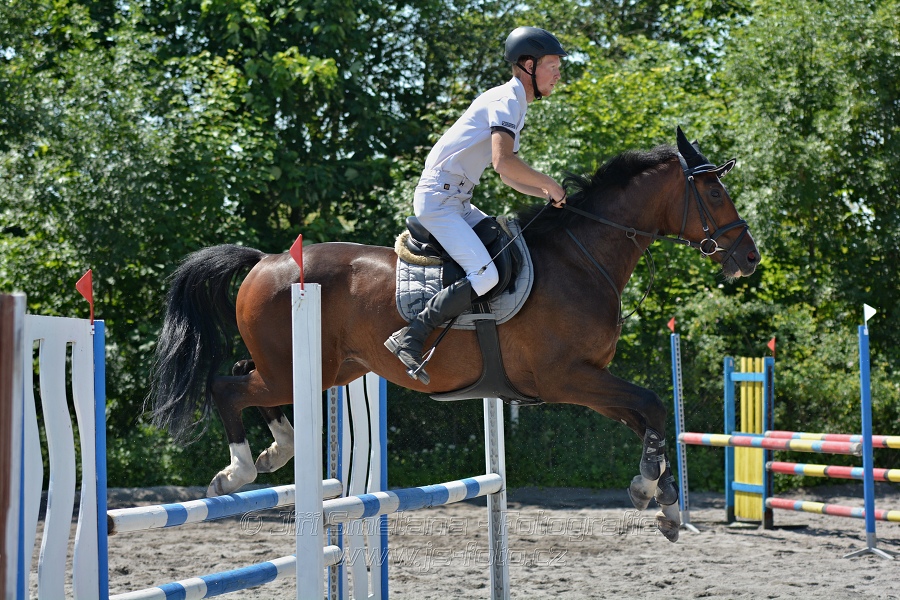 Skoková soutěž stupně 