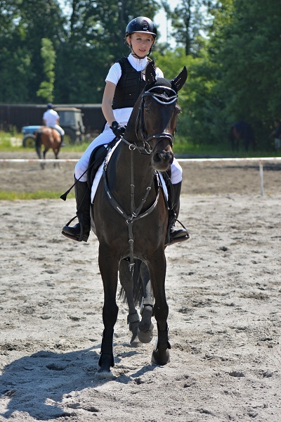 Skoková soutěž stupně 